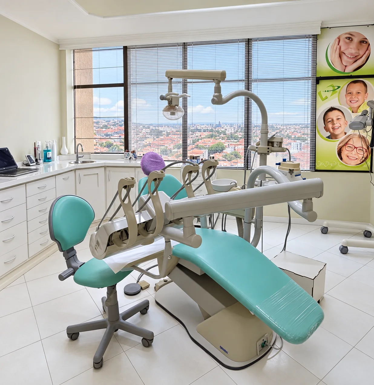 Sala clínica do consultório da Dra. Eliana Molina